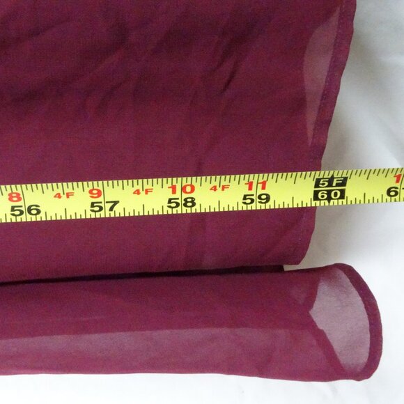 Reverie Women Long Burgundy Formal Dress Size 10 - Picture 8 of 8